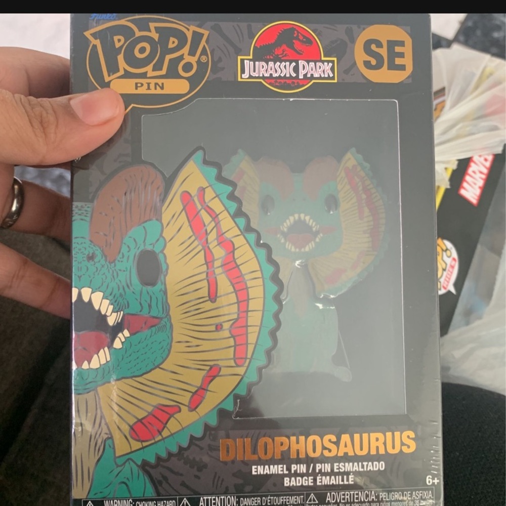 Jurassic park pop! Pin